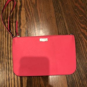 Pink kate spade wristlet